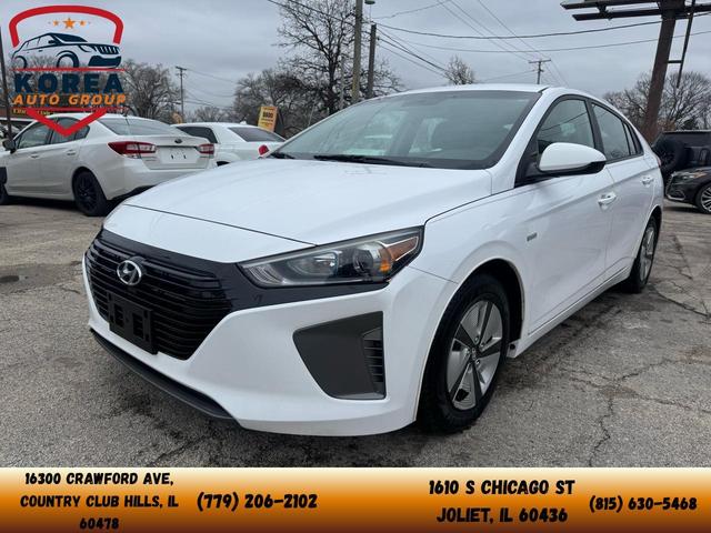 2017 Hyundai Ioniq Hybrid Blue Hatchback FWD