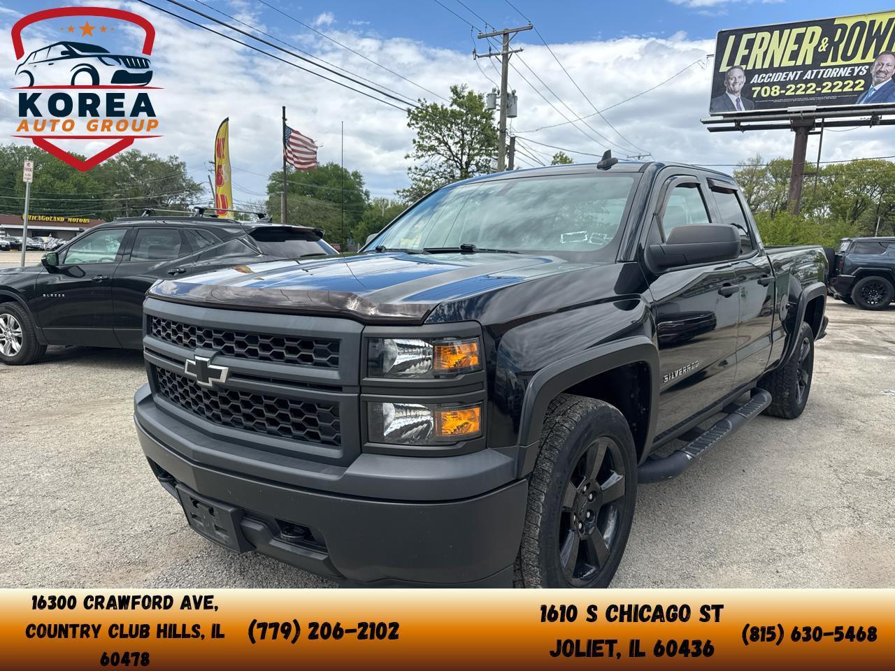 2015 Chevrolet Silverado 1500 Work Truck Double Cab 2WD
