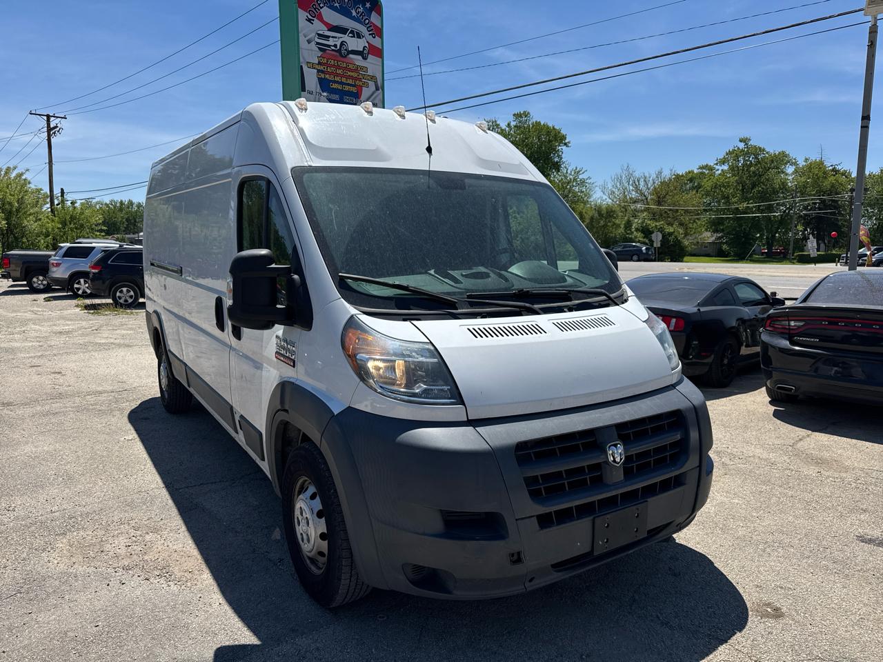 2016 RAM Promaster 2500 High Roof Tradesman 159-in. WB