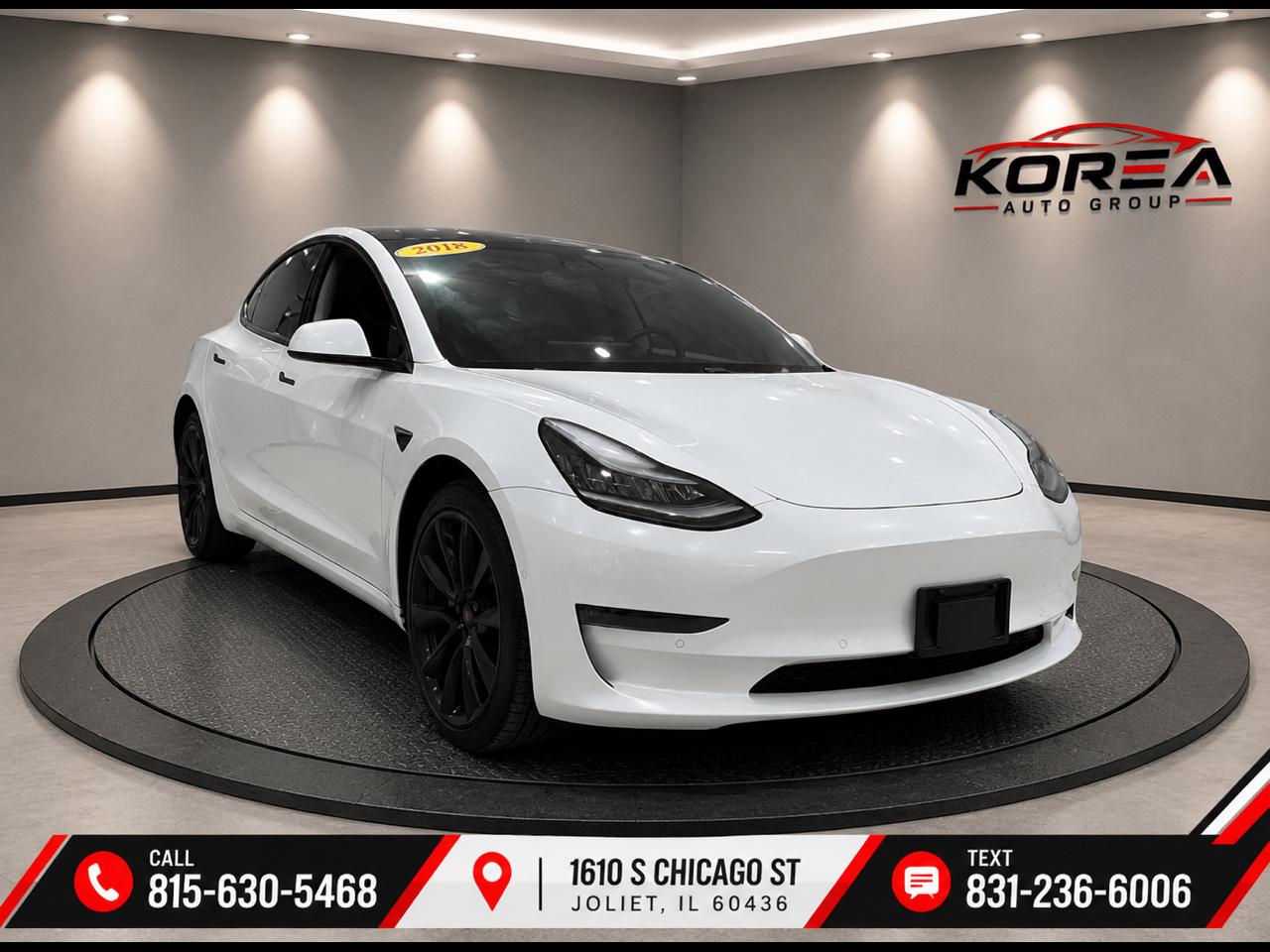 Tesla Model 3  2018