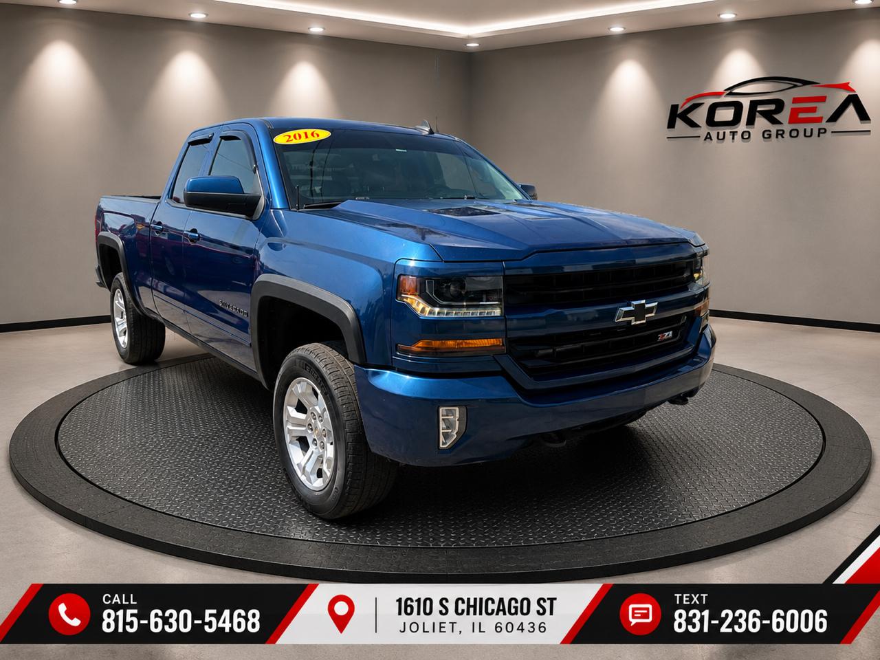 2016 Chevrolet Silverado 1500 LT Double Cab 4WD