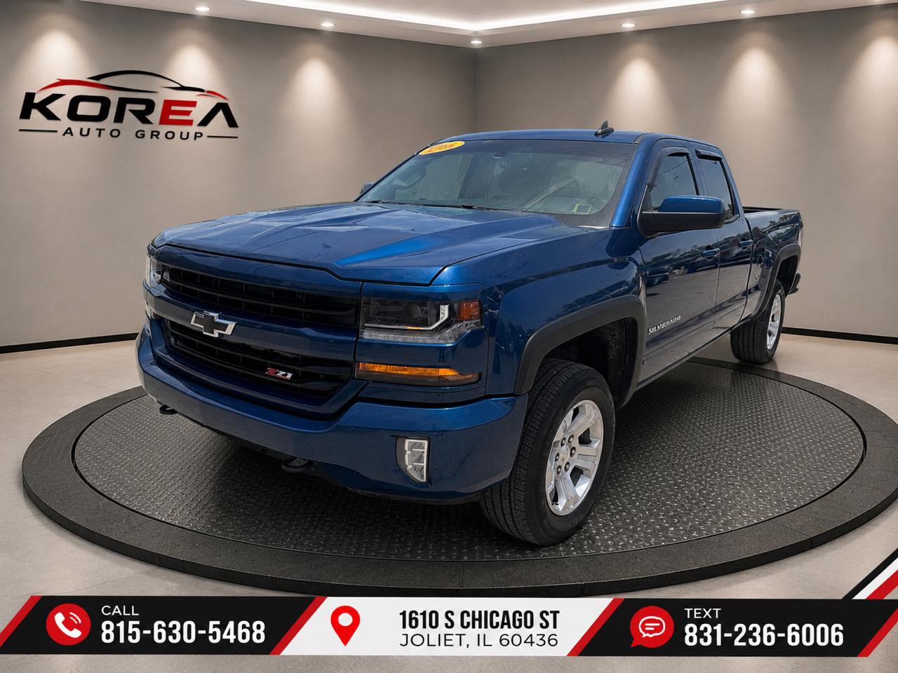 Chevrolet Silverado 1500 LT Double Cab 4WD 2016