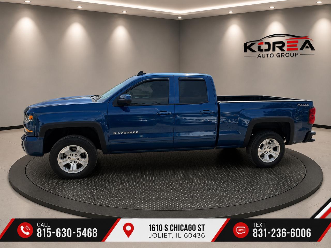 Chevrolet Silverado 1500 LT Double Cab 4WD 2016