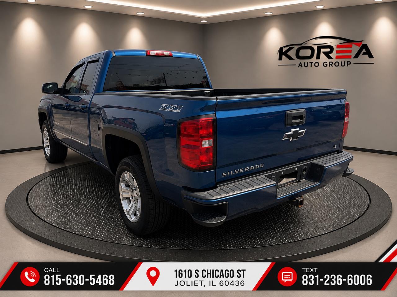 Chevrolet Silverado 1500 LT Double Cab 4WD 2016