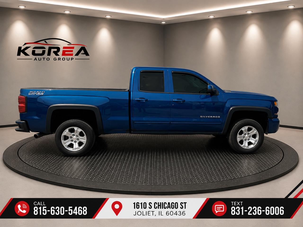 Chevrolet Silverado 1500 LT Double Cab 4WD 2016