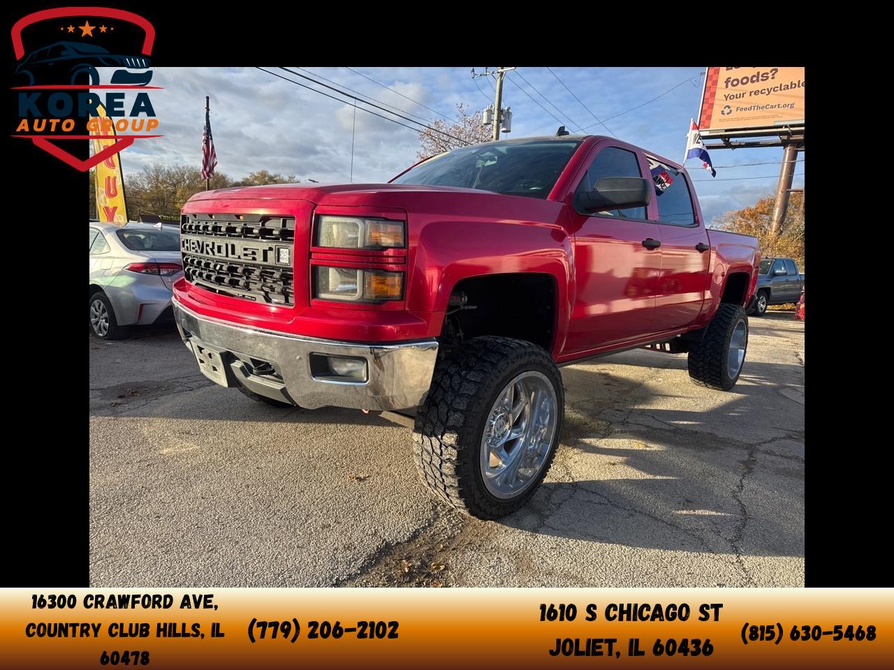 2014 Chevrolet Silverado 1500 1LT Crew Cab 4WD