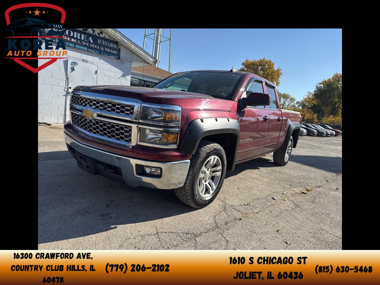 2015 Chevrolet Silverado 1500 LT Double Cab 4WD