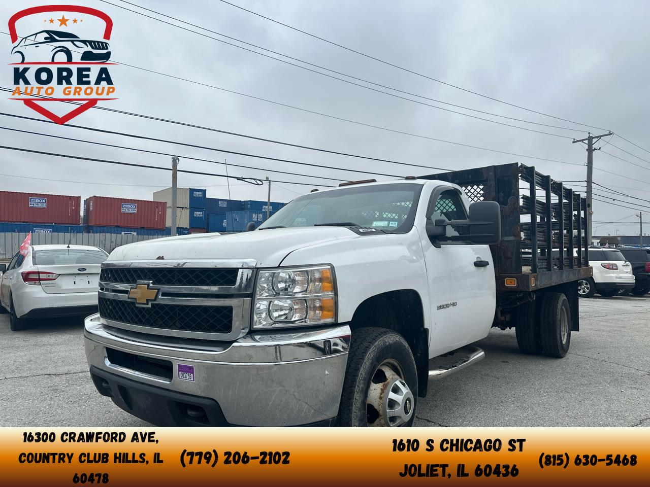 2013 Chevrolet Silverado 3500HD Work Truck Long Box 2WD