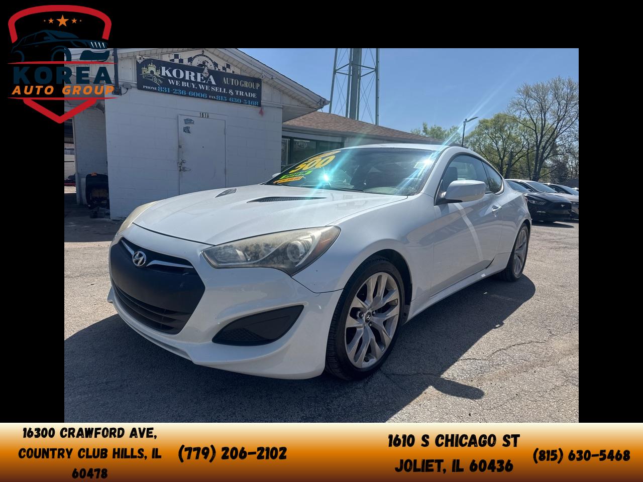 2013 Hyundai Genesis Coupe 2.0T Auto