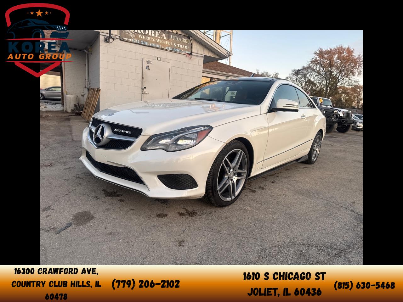 2015 Mercedes-Benz E-Class E400 4MATIC Coupe