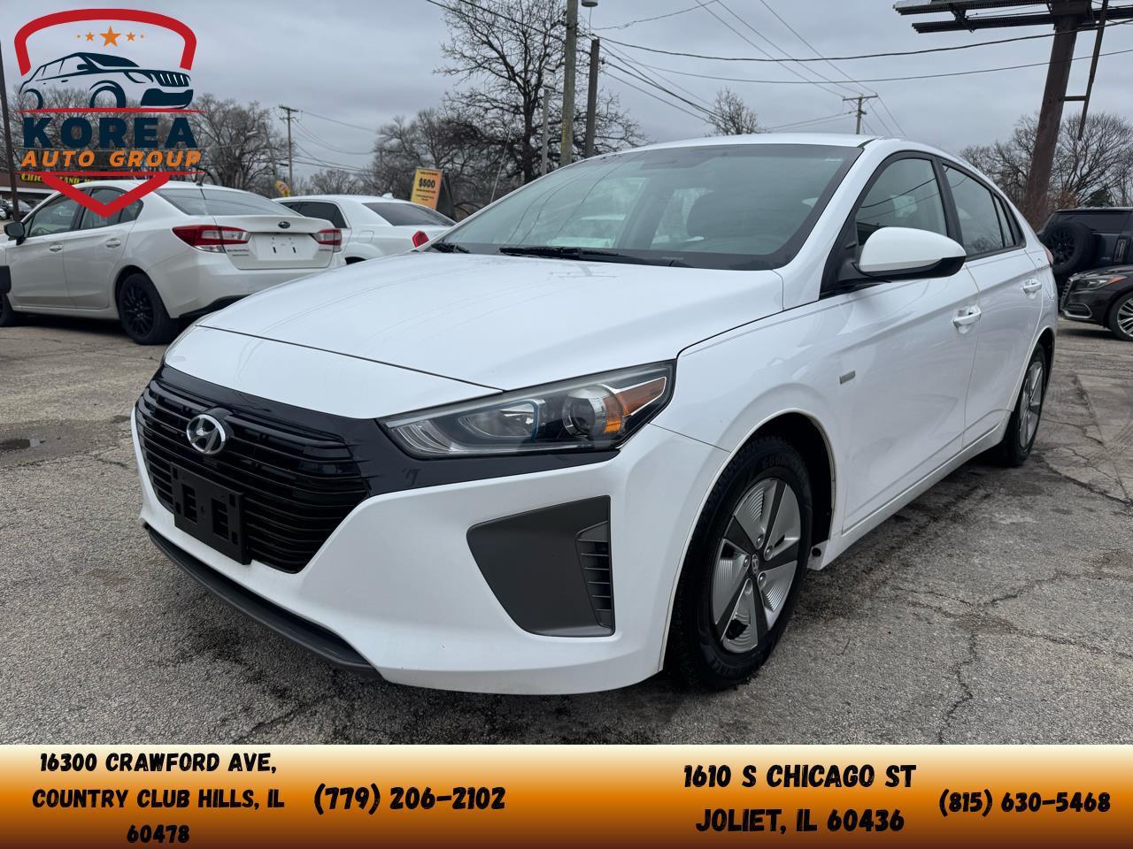 2017 Hyundai Ioniq Hybrid Blue