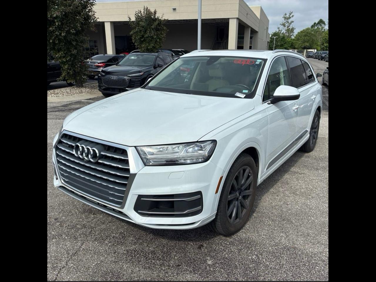 White 2017 Audi Q7 3.0T quattro Prestige SUV / Crossover All-Wheel Drive Automatic