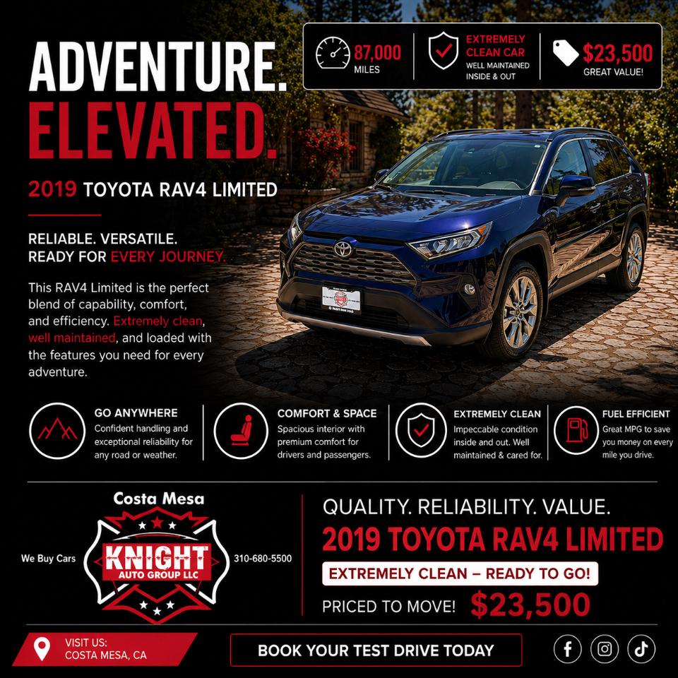 Toyota RAV4 Limited 2019