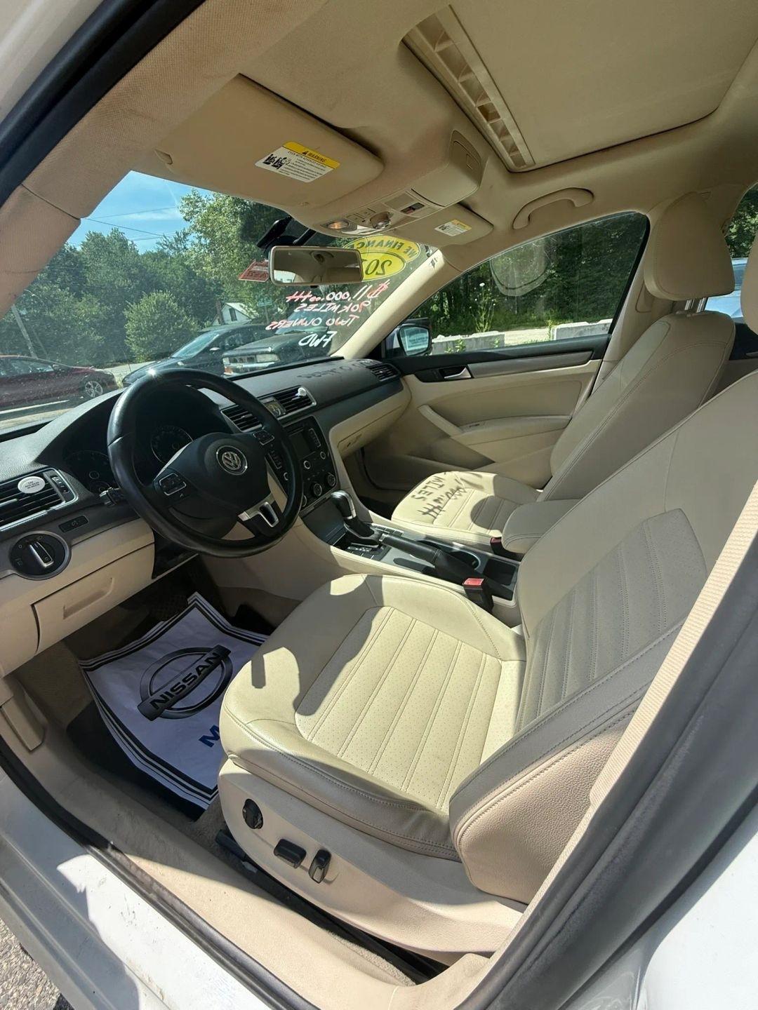 Volkswagen Passat SE PZEV 6A 2015