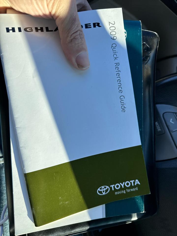 Toyota Highlander FWD 4dr V6 Sport (Natl) 2009