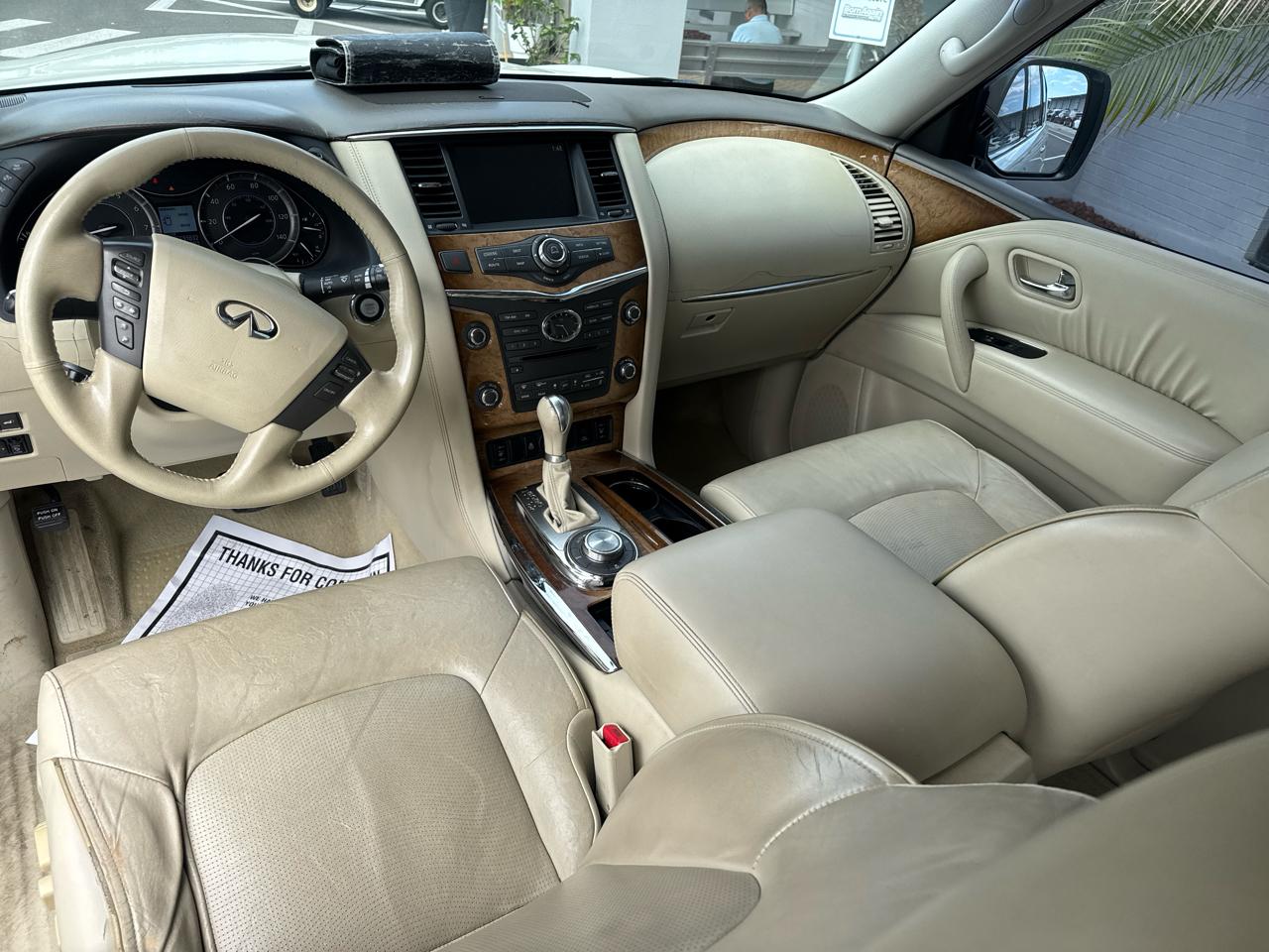 Infiniti QX56 4WD 4dr 7-passenger 2011