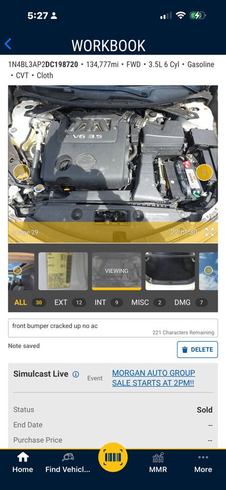 Nissan Altima 2.5 SV 2013