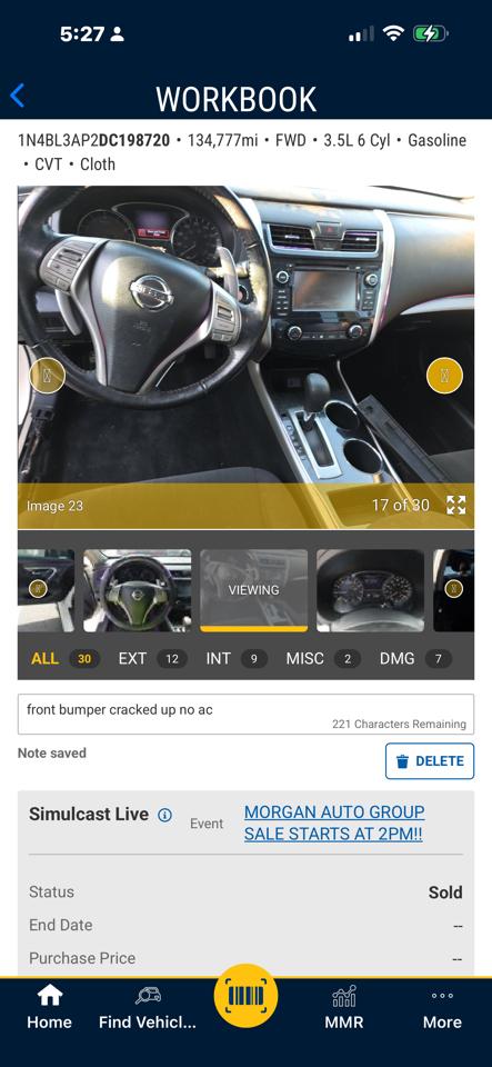 Nissan Altima 2.5 SV 2013