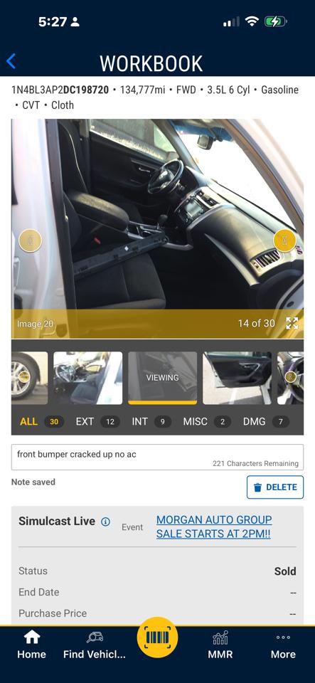 Nissan Altima 2.5 SV 2013