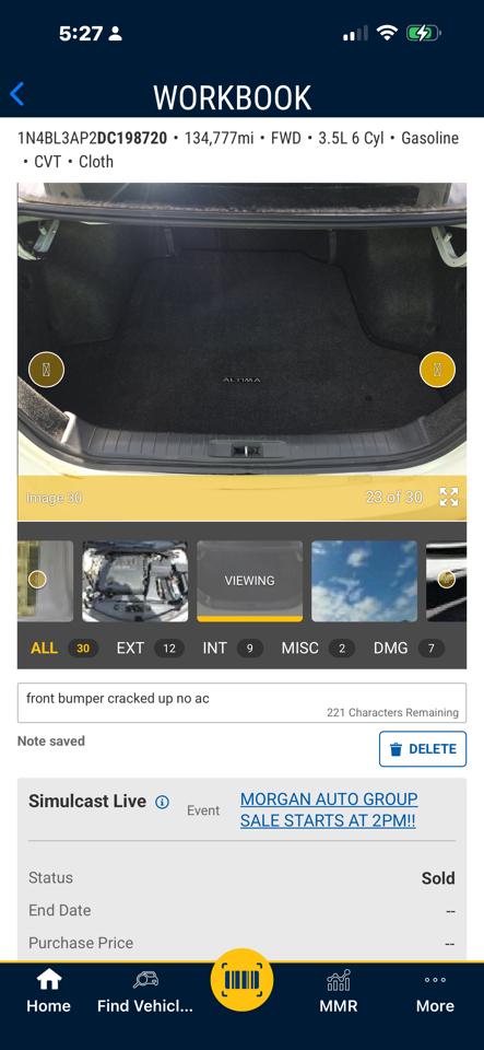 Nissan Altima 2.5 SV 2013