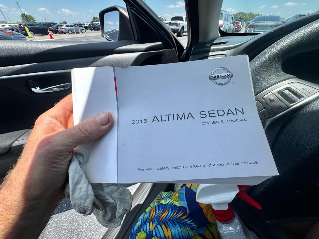 Nissan Altima 4dr Sdn I4 2.5 2015