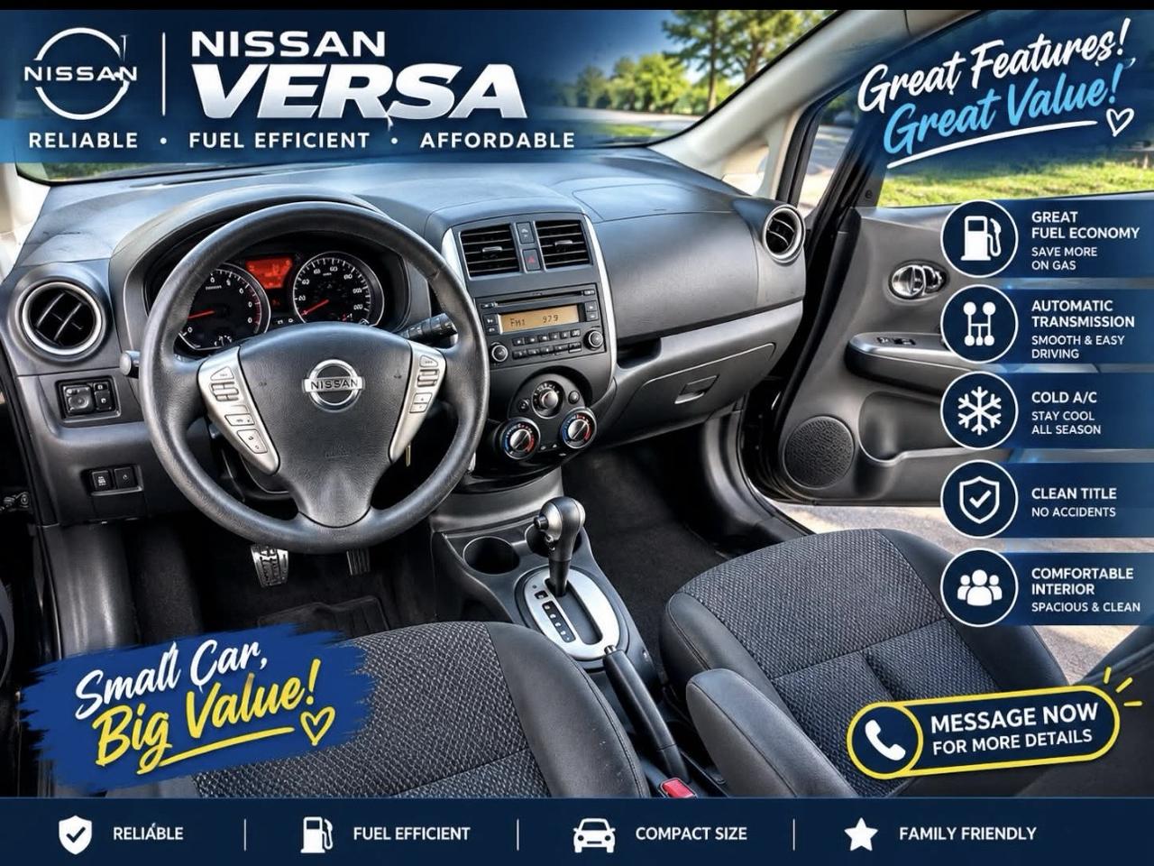 Nissan Versa Note 5dr HB CVT 1.6 SV 2014