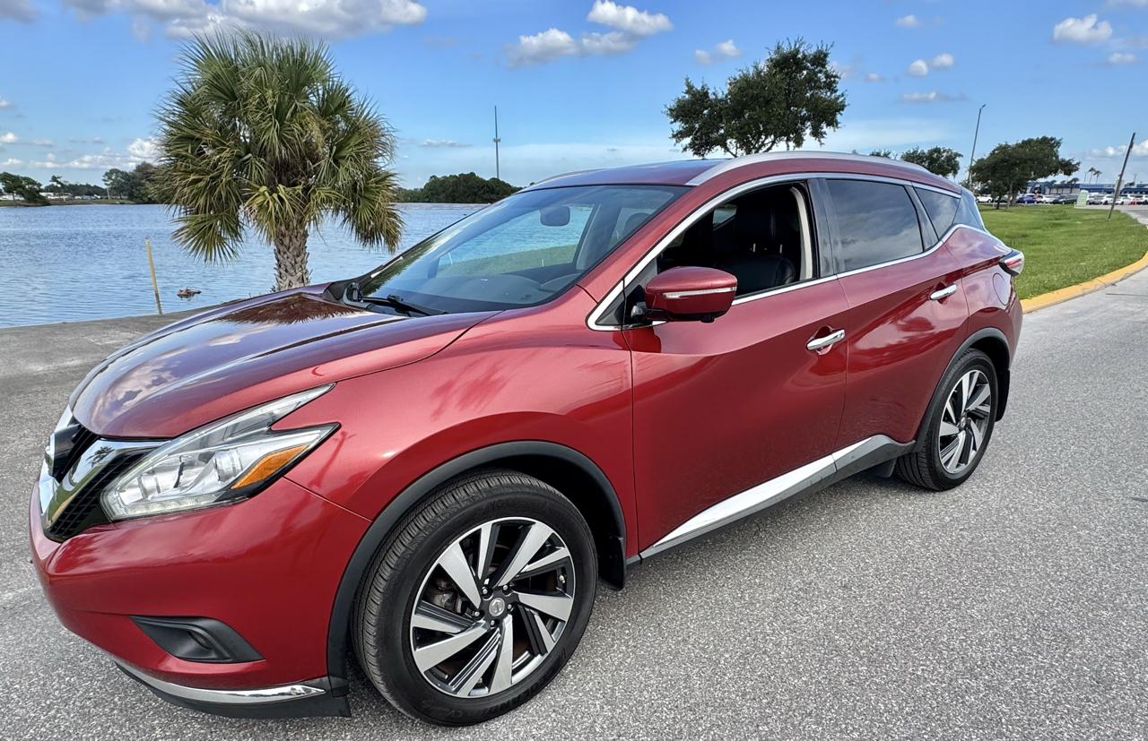 Nissan Murano AWD 4dr Platinum 2015