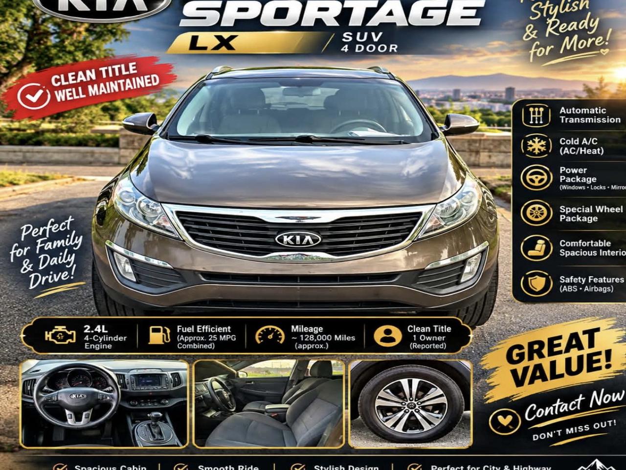 Kia Sportage 2WD 4dr LX 2013