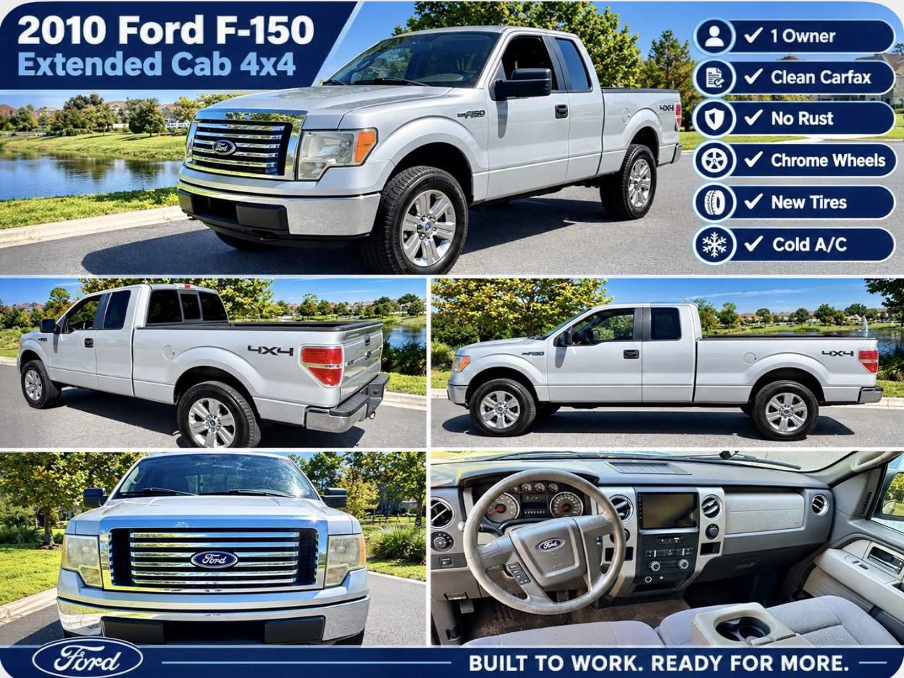 Ford F-150 4WD SuperCab 145" Lariat 2010