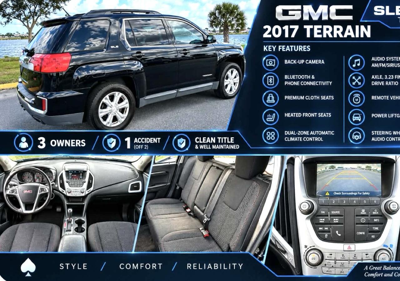 GMC Terrain FWD 4dr SLE w/SLE-2 2017