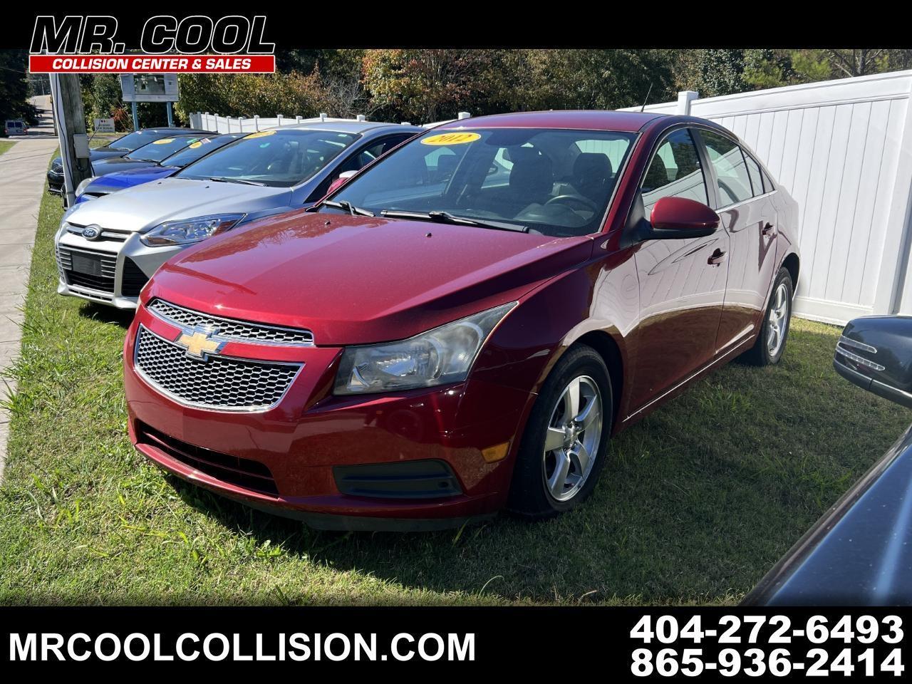  2012 Chevrolet Cruze 1LT Sedan FWD   