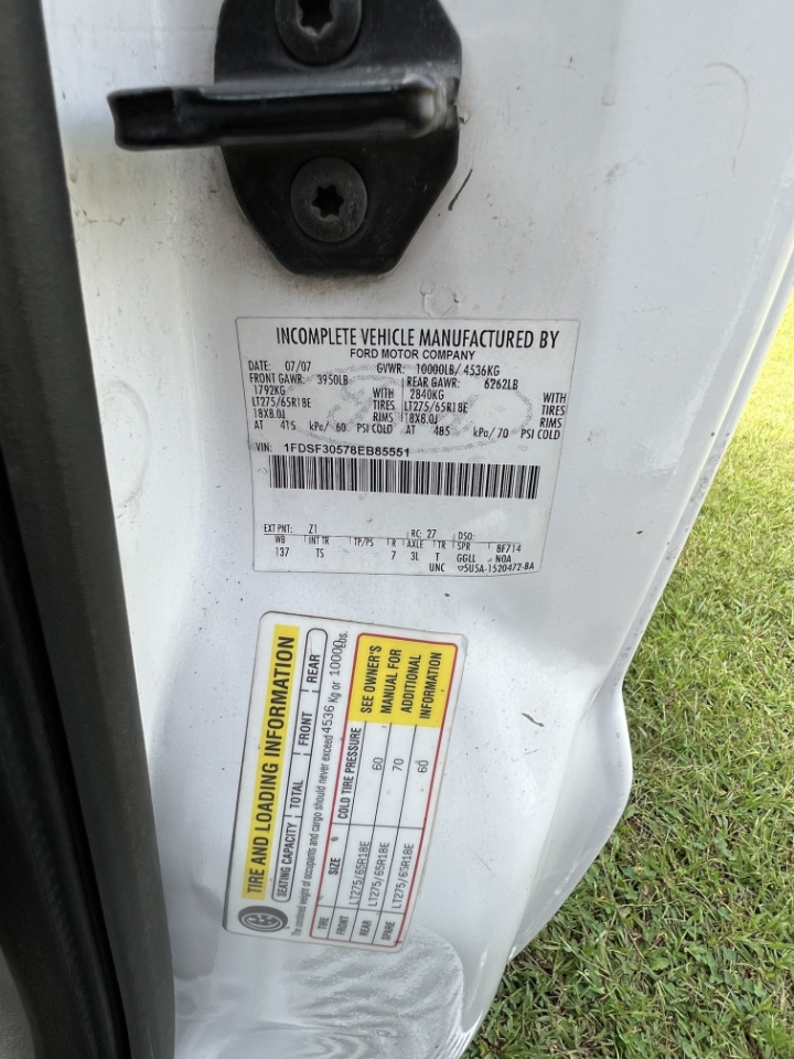 Ford F-350 SD XL 2WD 2008