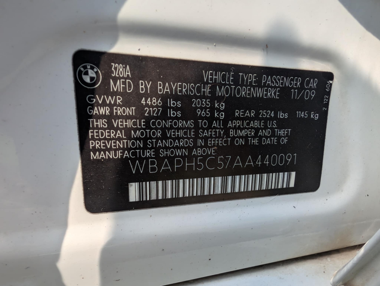 BMW 3-Series 328i 2010