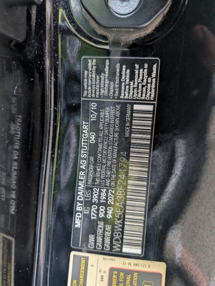 Mercedes-Benz SLK SLK300 2011