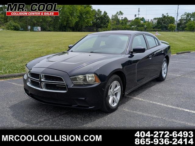 Blue 2012 Dodge Charger Sedan Rear-Wheel Drive