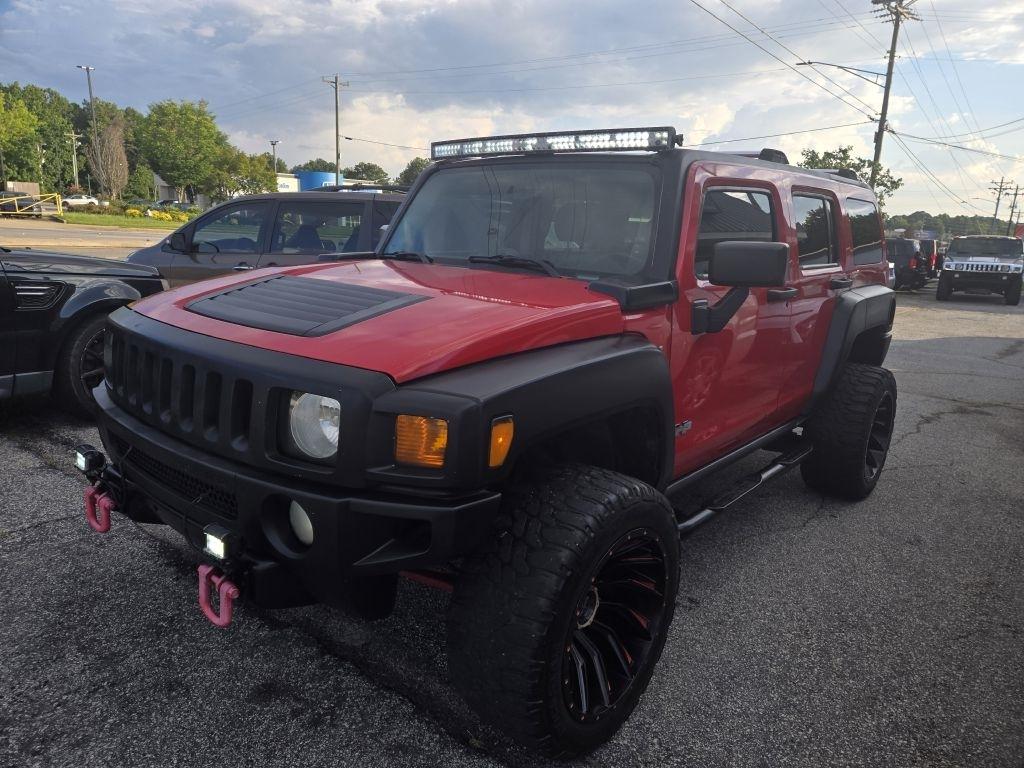 Red 2007 Hummer H3 SUV / Crossover  Automatic