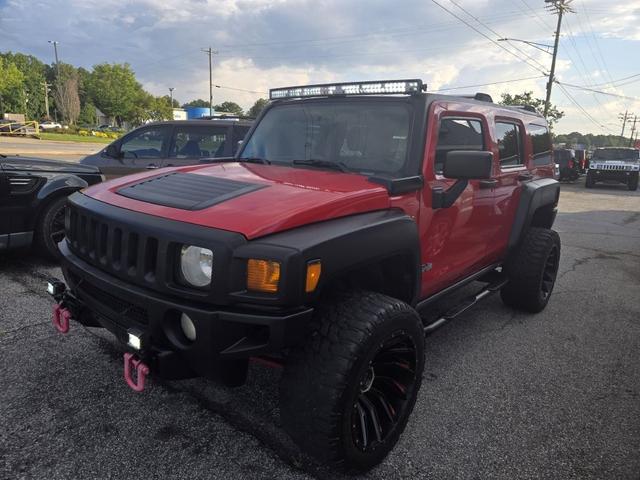 Red 2007 Hummer H3 SUV / Crossover Automatic