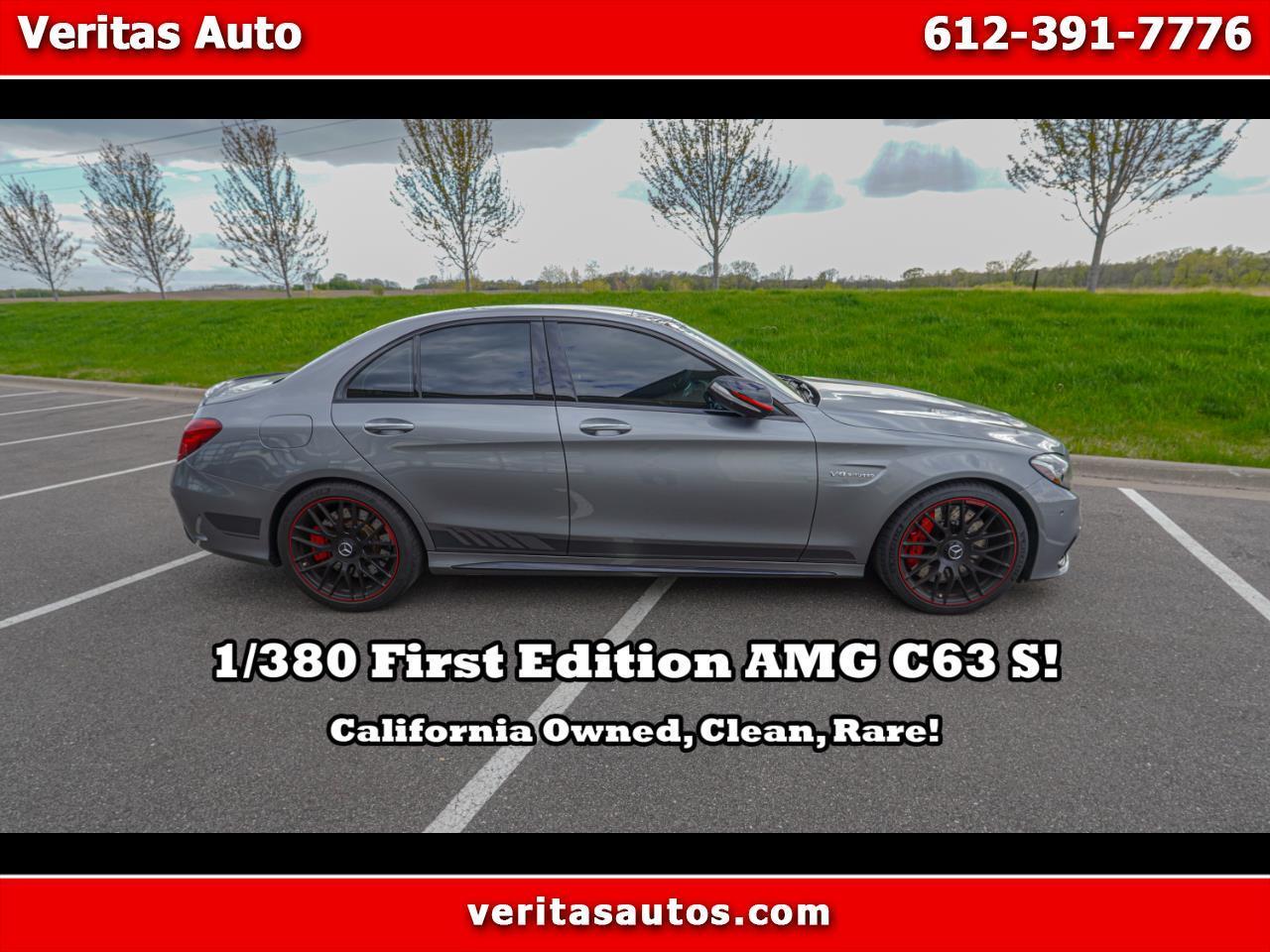 2015 Mercedes-Benz C-Class C63 AMG-S Sedan (First Edition AMG C63 S)