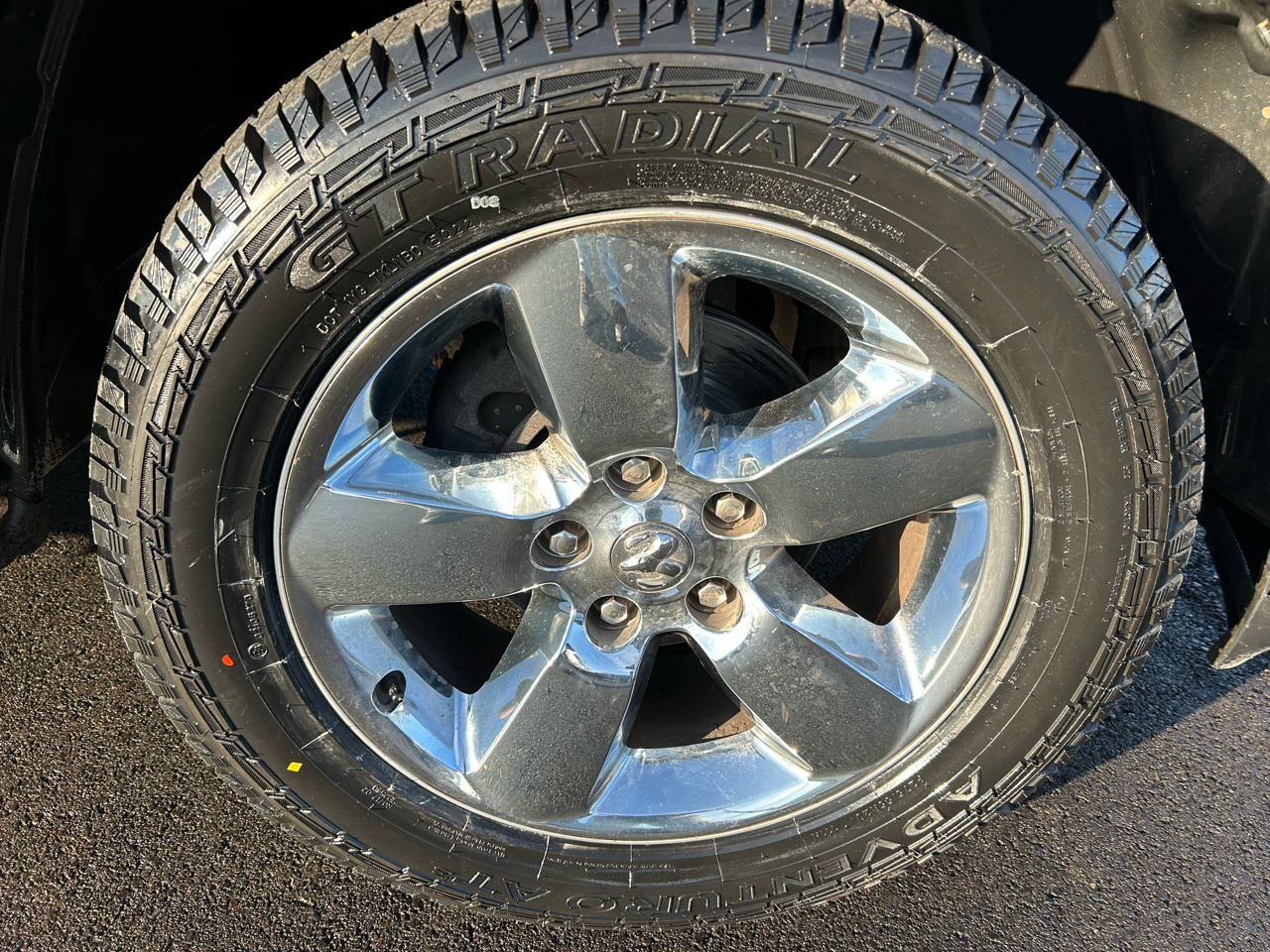 RAM 1500 4WD Crew Cab 149" Big Horn 2012