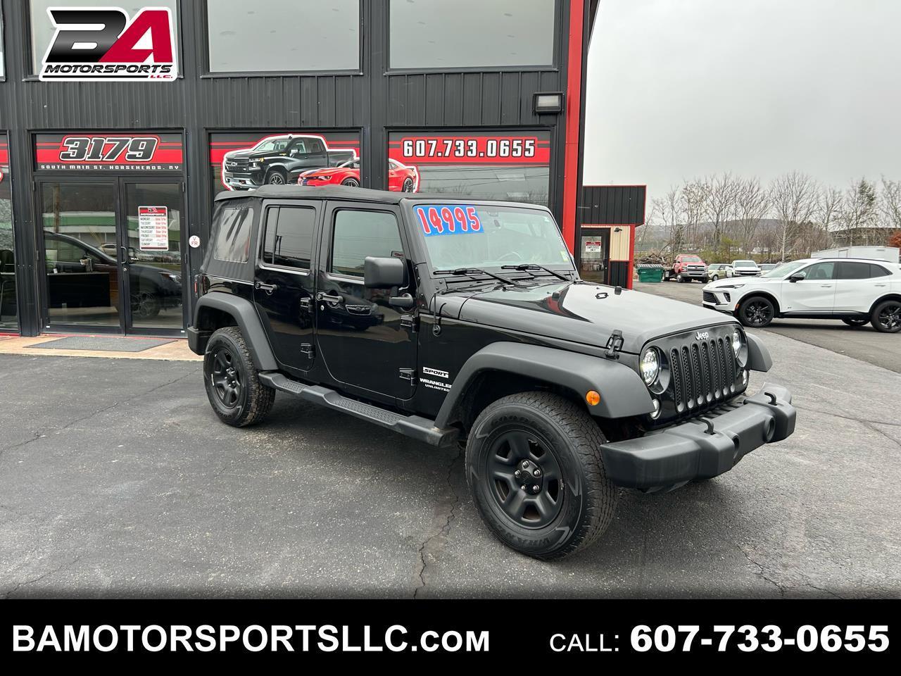 2017 Jeep Wrangler Unlimited Sport 4WD