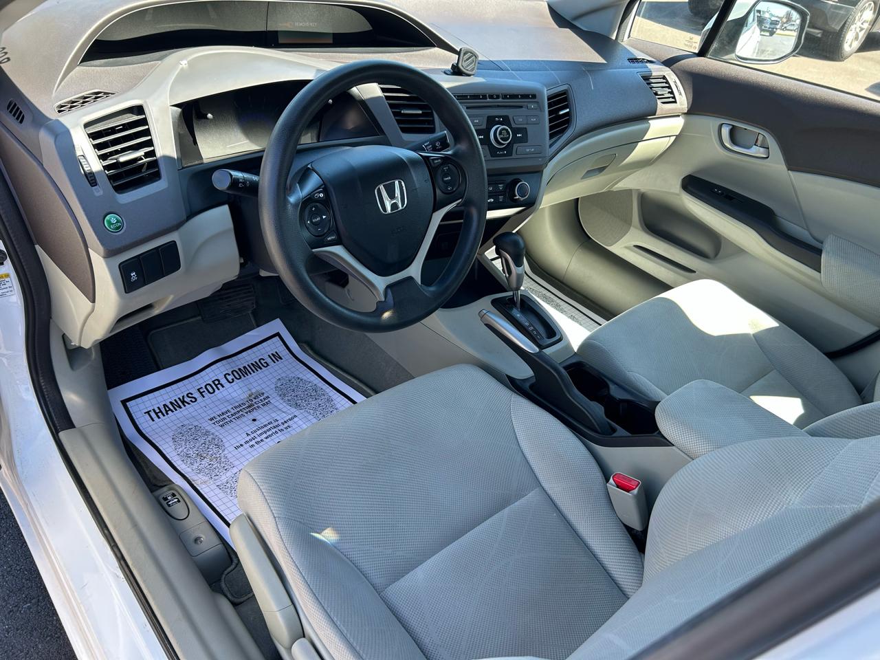 Honda Civic 4dr Sdn LX Auto 2012