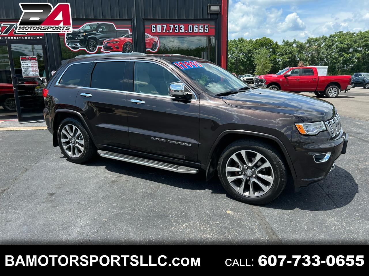 Jeep Grand Cherokee Overland 4WD 2017
