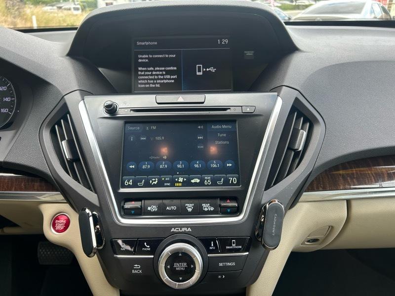 Acura MDX SH-AWD 9-Spd AT w/Tech Package 2018