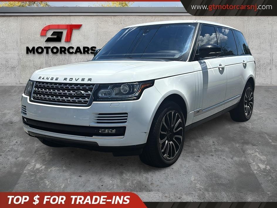 White 2015 Land Rover Range Rover SUV / Crossover Four-Wheel Drive Automatic