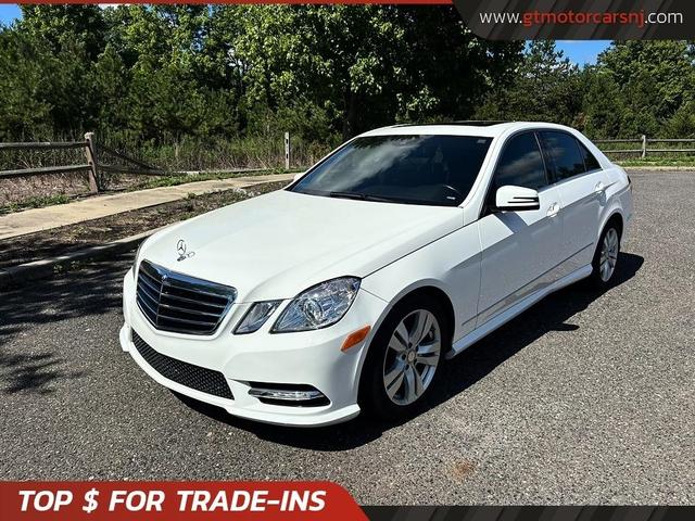 White 2013 Mercedes-Benz E-Class Sedan Rear-Wheel Drive Automatic
