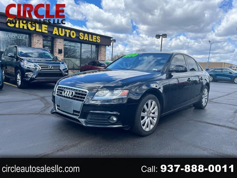 2012 Audi A4 2.0T Sedan quattro Tiptronic