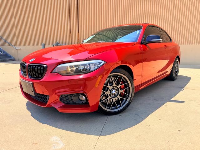 Red 2017 BMW 2 Series Coupe All-Wheel Drive Automatic