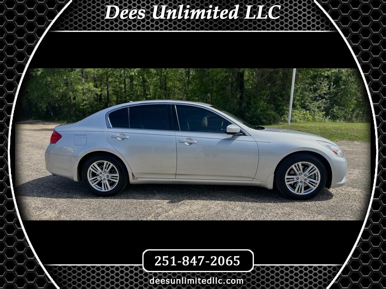 2012 INFINITI G Sedan 37 Journey