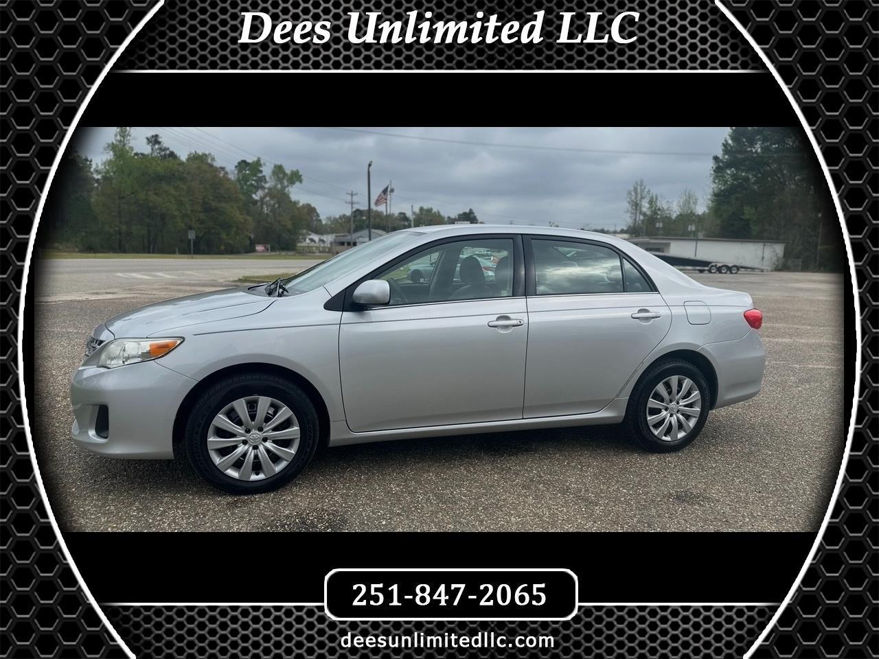 2013 Toyota Corolla L 5-Speed MT