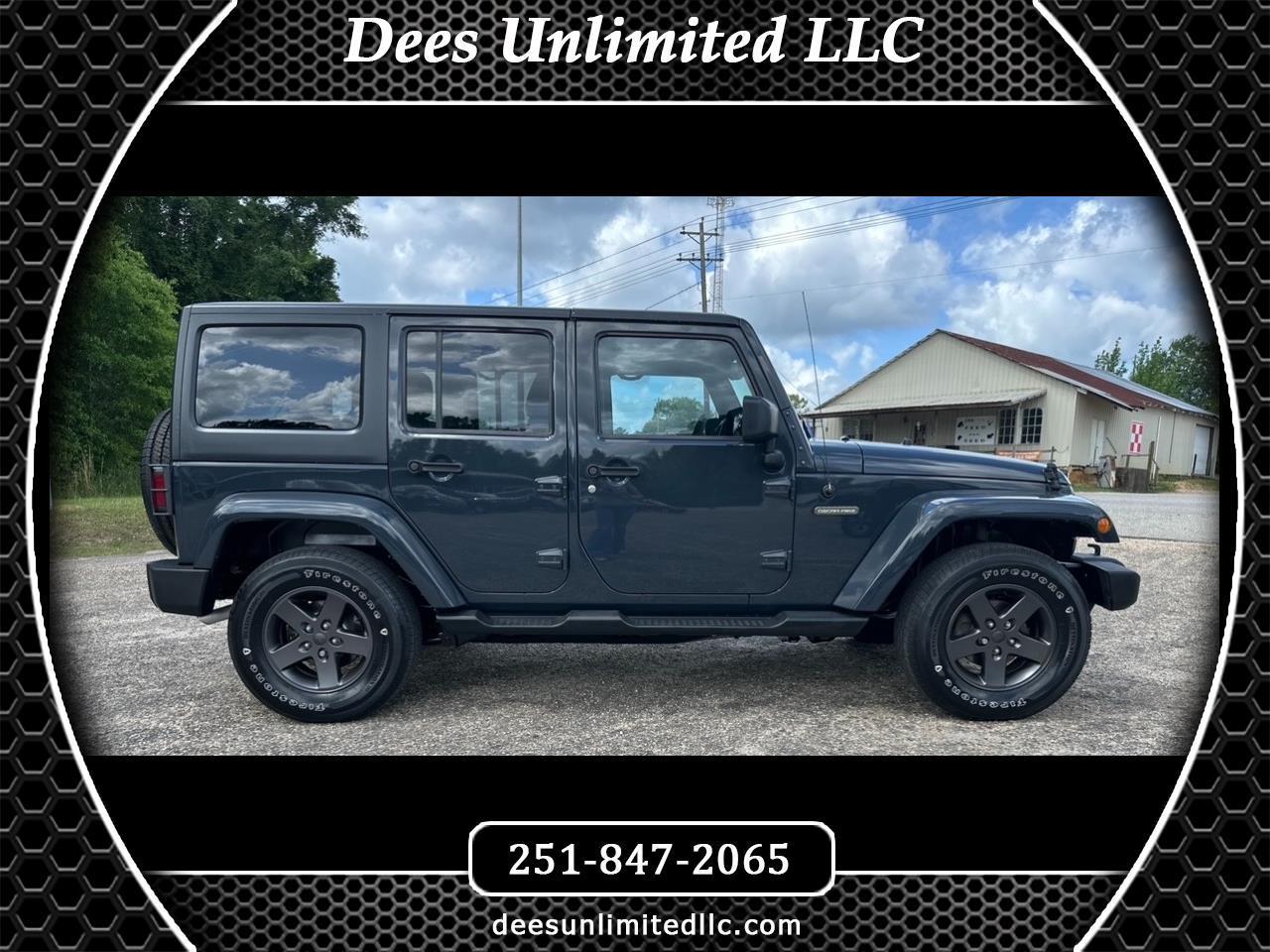 2016 Jeep Wrangler Unlimited Sport 4WD